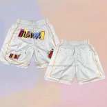 Miami Heat City Just Don 2022-23 White Shorts