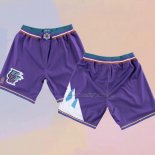 Utah Jazz Hardwood Classics Purple Shorts