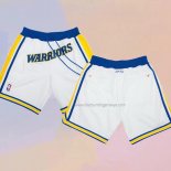 Golden State Warriors White Shorts