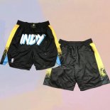 Indiana Pacers City Just Don 2023-24 Black Shorts