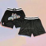 Los Angeles Clippers City Just Don 2022-23 Black Shorts
