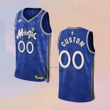 Men's Orlando Magic Customize Classic 2023-24 Blue Jersey