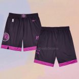 Minnesota Timberwolves City 2019 Purple Shorts