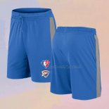 Oklahoma City Thunder 75th Anniversary Blue Shorts