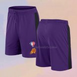 Phoenix Suns 75th Anniversary Purple Shorts