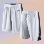 San Antonio Spurs 2017-18 White Shorts