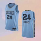 Men's Memphis Grizzlies Dillon Brooks NO 24 Statement 2022-23 Blue Jersey
