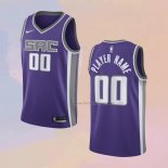 Men's Sacramento Kings Customize Icon Purple Jersey