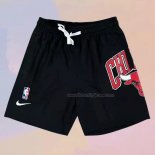 Chicago Bulls Big Logo Just Don Black Shorts