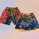 Golden State Warriors Lunar New Year Mitchell & Ness Just Don Orange Shorts