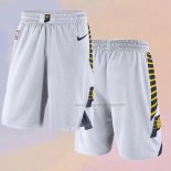 Indiana Pacers Association White Shorts