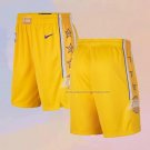 Los Angeles Lakers City Yellow Shorts