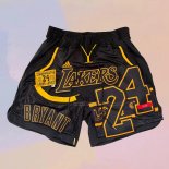 Los Angeles Lakers Kobe Bryant Just Don Black Shorts