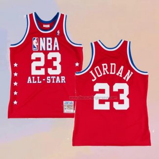 Men's All Star 1989 Deandre Jordan NO 23 Red Jersey