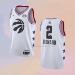 Men's All Star 2019 Toronto Raptors Kawhi Leonard NO 2 White Jersey