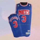 Men's Brooklyn Nets Drazen Petrovic NO 3 Throwback Blue Jersey
