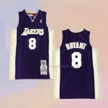 Men's Los Angeles Lakers Kobe Bryant NO 8 Hardwood Classics Hall of Fame 2020 Purple Jersey
