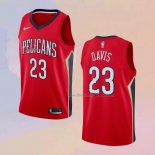 Men's New Orleans Pelicans Anthony Davis NO 23 Statement Red Jersey