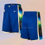 Milwaukee Bucks City 2022-23 Blue Shorts
