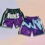 Milwaukee Bucks Just Don Purple Shorts