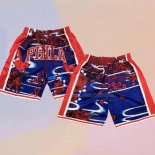 Philadelphia 76ers Lunar New Year Mitchell & Ness Just Don Red Shorts