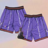Toronto Raptors Mitchell & Ness Purple Shorts2