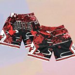Chicago Bulls Lunar New Year Mitchell & Ness Just Don Red Shorts