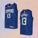 Kid's Los Angeles Clippers Paul George NO 13 Icon Blue Jersey