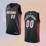 Men's Miami Heat Customize Icon Black Jersey
