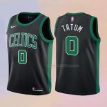 Kid's Boston Celtics Jayson Tatum NO 0 2017-18 Black Jersey