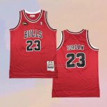 Kid's Chicago Bulls Michael Jordan NO 23 Mitchell & Ness 1997-98 NBA Finals Red Jersey