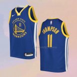 Kid's Golden State Warriors Klay Thompson NO 11 Icon Blue Jersey