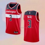 Men's Washington Wizards Bradley Beal NO 3 Icon Red Jersey