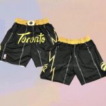 Toronto Raptors City Just Don 2021-22 Black Shorts
