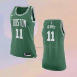 Women's Boston Celtics Kyrie Irving NO 11 Icon Green Jersey