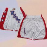 All Star 2004 West White Shorts