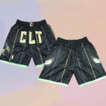 Charlotte Hornets City Just Don 2022-23 Black Shorts