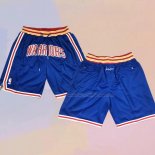 Golden State Warriors 75th Just Don Blue Shorts
