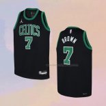 Kid's Boston Celtics Jaylen Brown NO 7 Statement Black Jersey