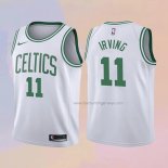 Kid's Boston Celtics Kyrie Irving NO 11 2017-18 White Jersey