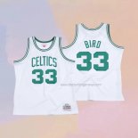 Kid's Boston Celtics Larry Bird NO 33 Hardwood Classics Throwback White Jersey
