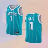 Kid's Charlotte Hornets LaMelo Ball NO 1 Icon 2022-23 Green Jersey