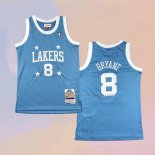 Kid's Los Angeles Lakers Kobe Bryant NO 8 Mitchell & Ness 2004-05 Blue Jersey