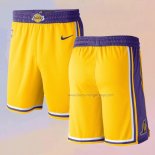 Los Angeles Lakers Icon 2020-21 Yellow Shorts
