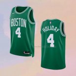 Men's Boston Celtics Jrue Holiday NO 4 Icon 2022-23 Green
