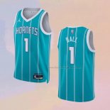 Men's Charlotte Hornets LaMelo Ball NO 1 Icon 2022-23 Green Jersey