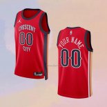 Men's New Orleans Pelicans Customize Statement 2023-24 Red Jersey