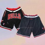 Chicago Bulls Just Don Black Shorts2