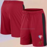 Cleveland Cavaliers 75th Anniversary Red Shorts