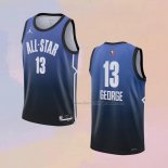 Men's All Star 2023 Los Angeles Clippers Paul George NO 13 Blue Jersey